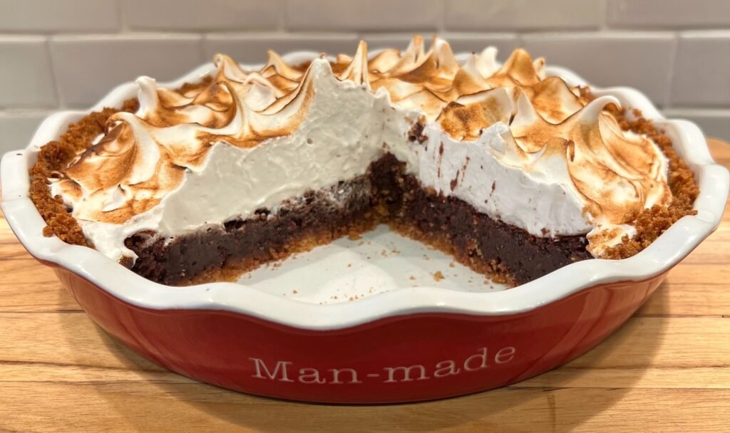 smores brownie pie
