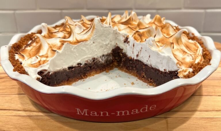 smores brownie pie