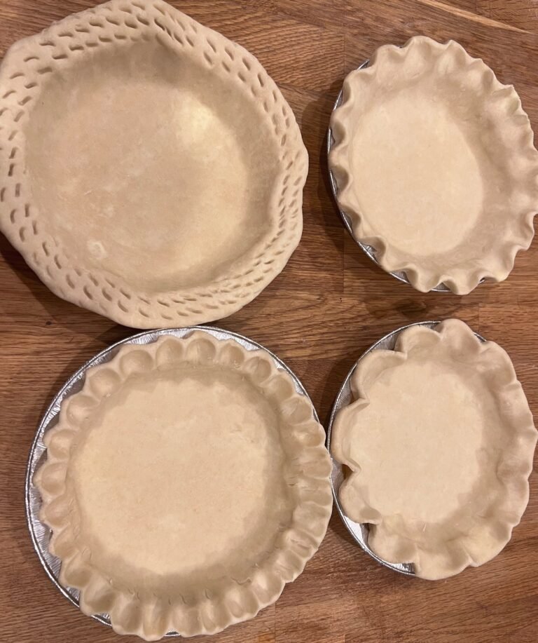 4 six inch pie crusts