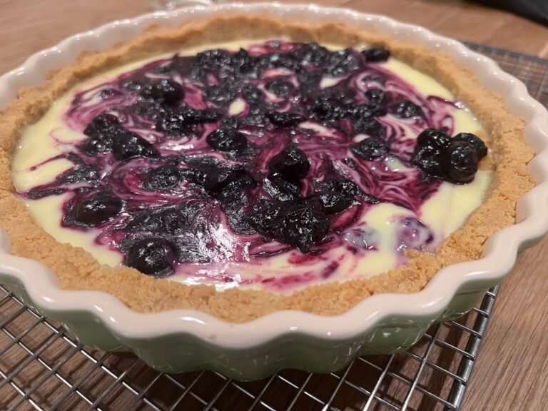 blueberry lemon tart